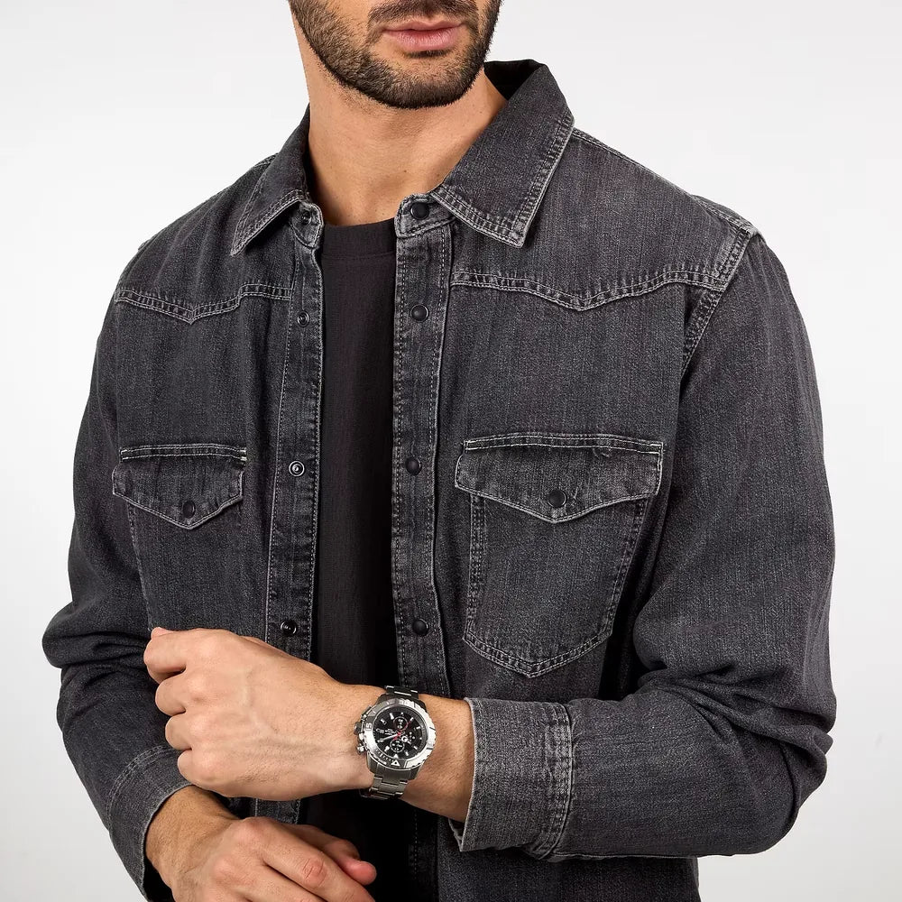 Sector Legend 43 mm titanio quadrante nero R3273735006