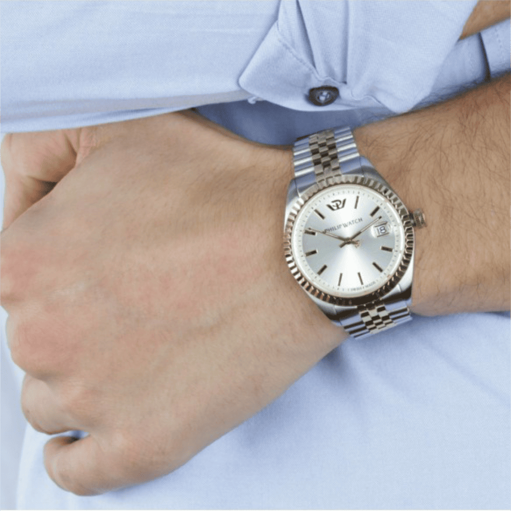 PHILIP WATCH | Caribe Urban 39 mm Argento