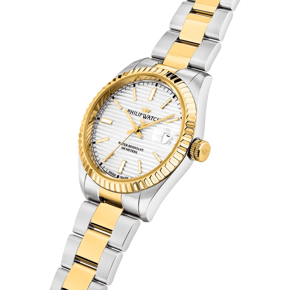 PHILIP WATCH | Caribe Urban 39 mm Bicolore oro