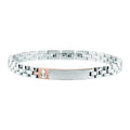 Sector Bracciale Marine in Acciaio e Cristalli SADQ37