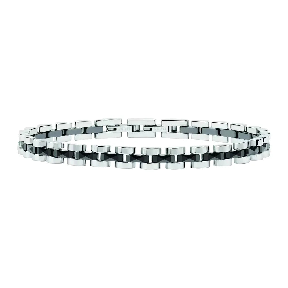 Sector Bracciale Ceramic in Acciaio e Ceramica SAFR05