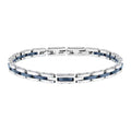Sector Bracciale Ceramic in Acciaio e Ceramica Blu SAFR54
