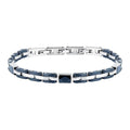 Sector Bracciale Ceramic in Acciaio e Ceramica Blu SAFR57