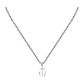 Collana Marine in acciaio e cristalli Sector SAGJ44 da uomo, colore argento