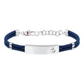 Sector Bracciale Marine in Acciaio e Cordino SAGJ50