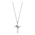Collana Spirit in acciaio e pietre nere Sector SZQ11 da uomo, colore argento con dettagli oro rosa e nero