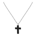 Collana Spirit in acciaio bicolore Sector SZQ33 da uomo, colore argento e nero