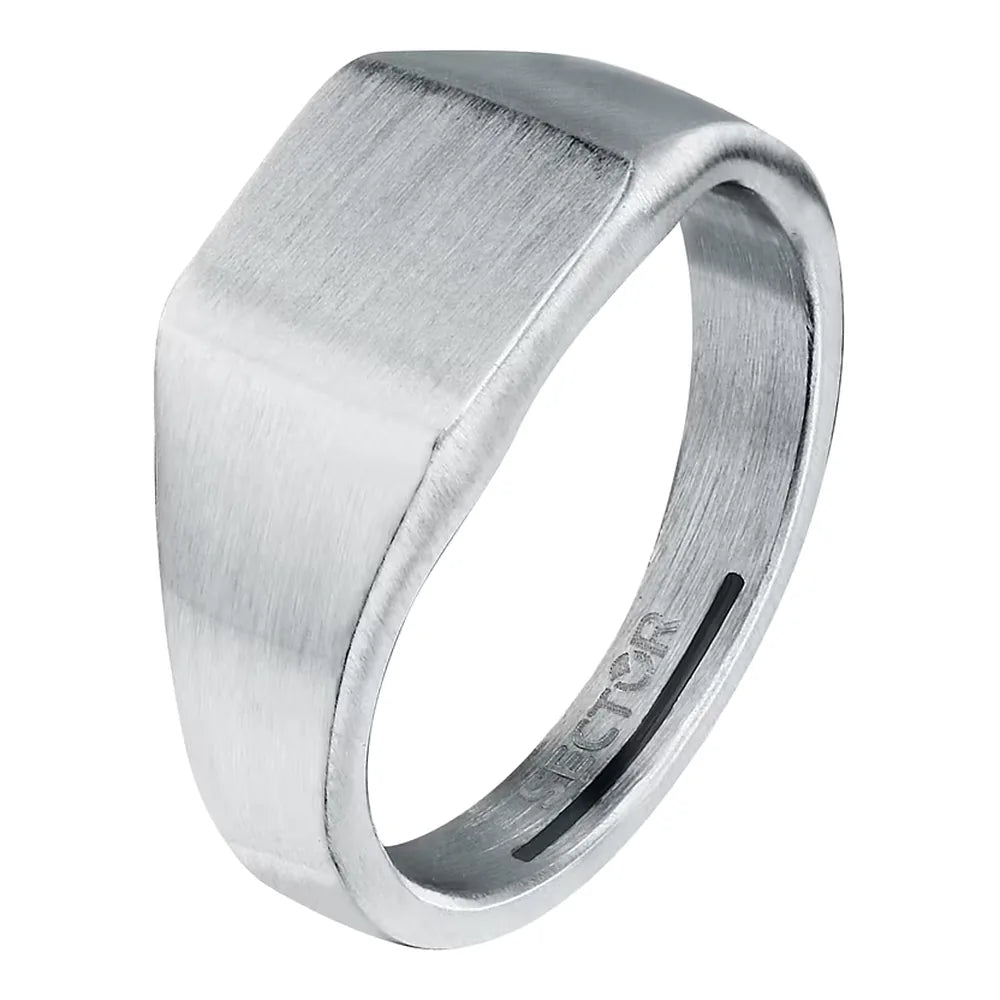 Sector Anello Basic in Acciaio SZS163023