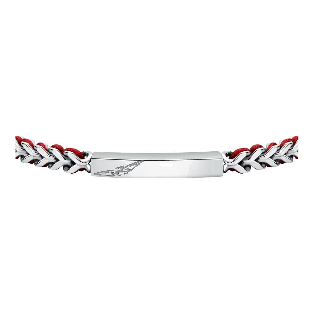 Bracciale Bandy in acciaio e cordino Sector SZV131 – foto 2