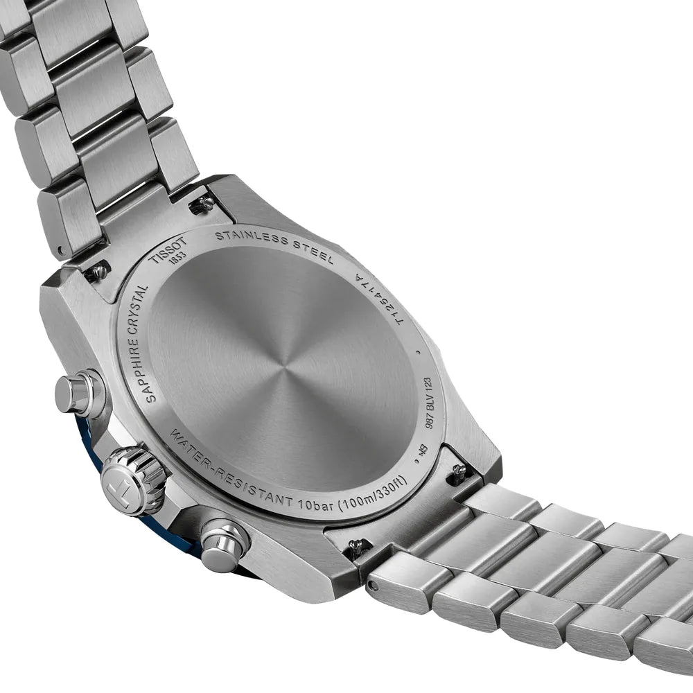 Tissot Supersport Chrono 42 mm, dettaglio della cassa