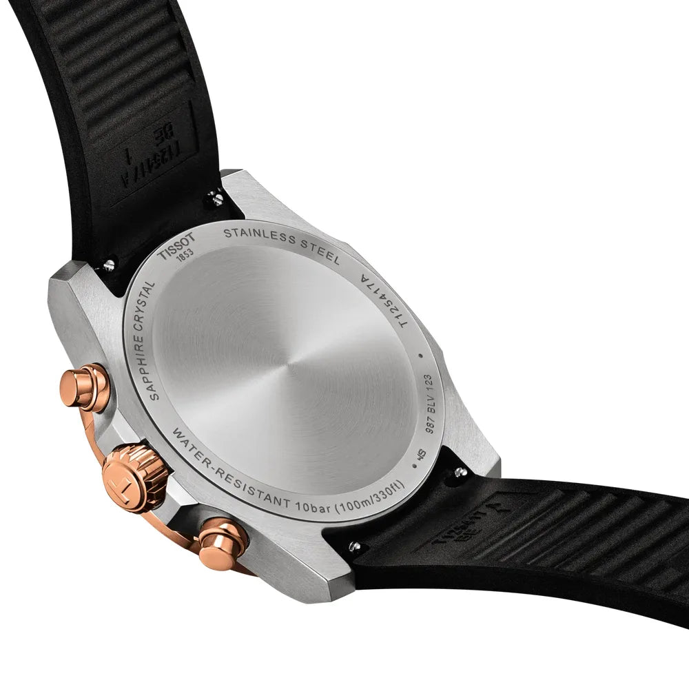 Tissot Supersport Chrono 42 mm, dettaglio della cassa