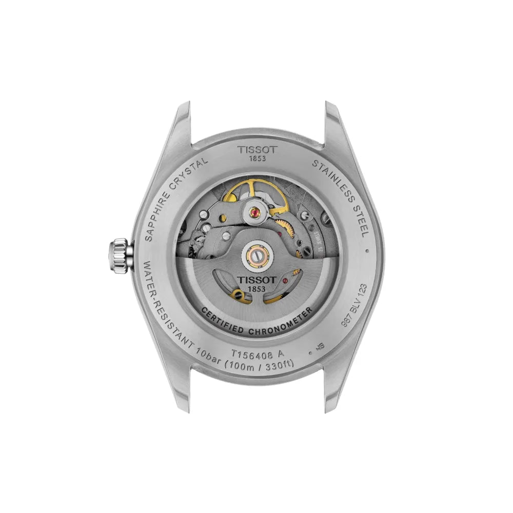 Tissot Ballade 39 mm, cassa vista dal retro