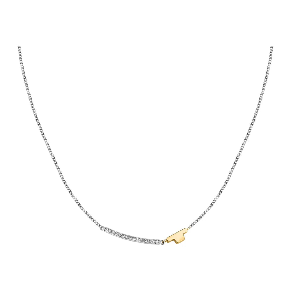 Collana Trussardi T-Logo TJAXC05