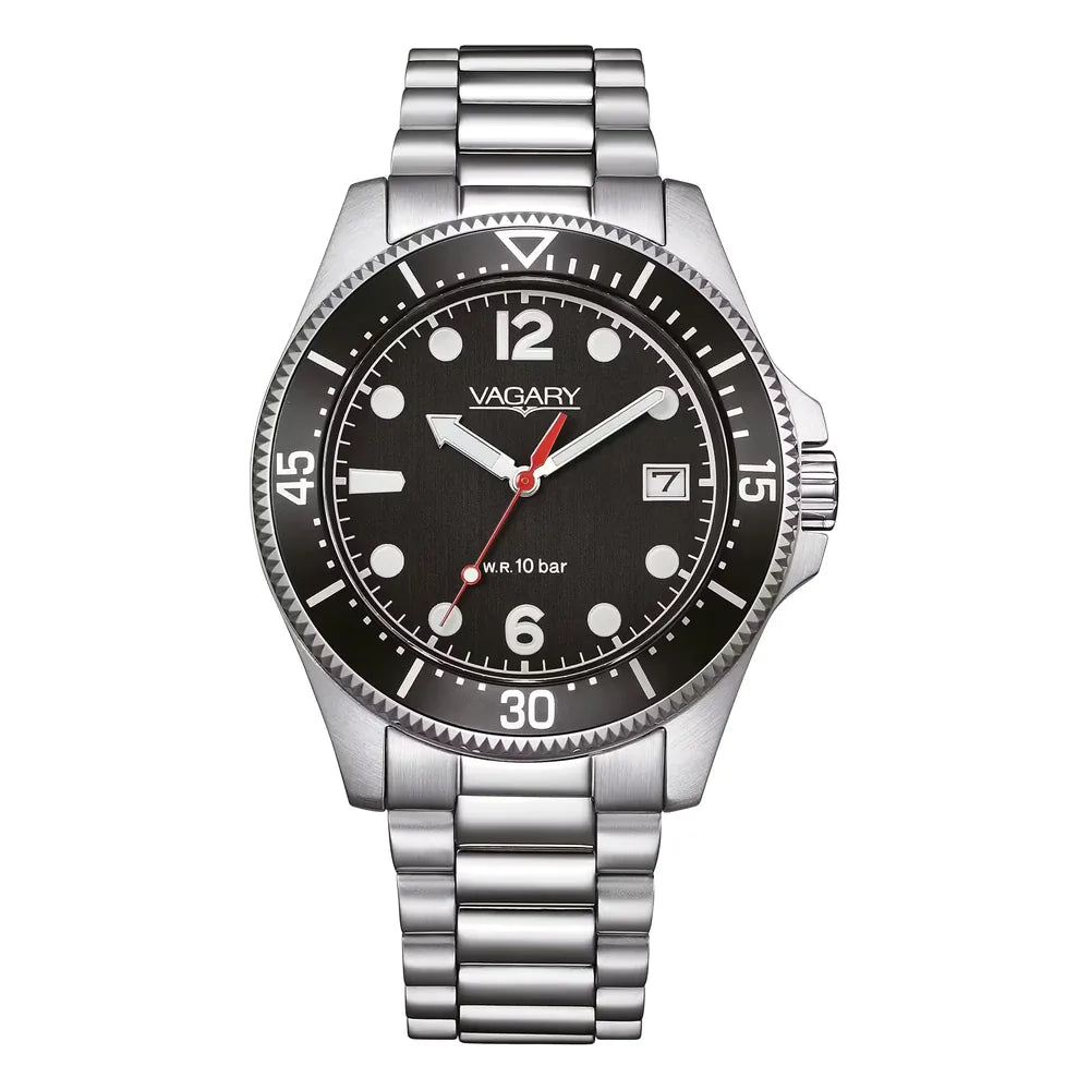 Vagary Aqua39 39 mm quadrante nero VD5-317-51
