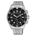 Vagary Aqua39 Crono 41 mm quadrante nero VSI-019-55