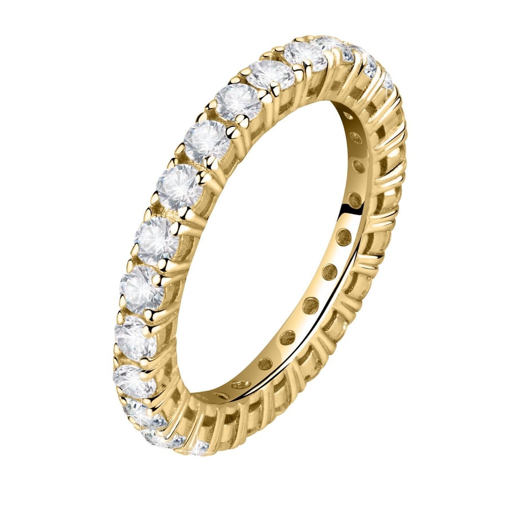 Anello Scintille in Argento Dorato – Morellato SAQF17