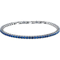 Bracciale Tennis Club in Acciaio e Zirconi Blu – Morellato SABV01