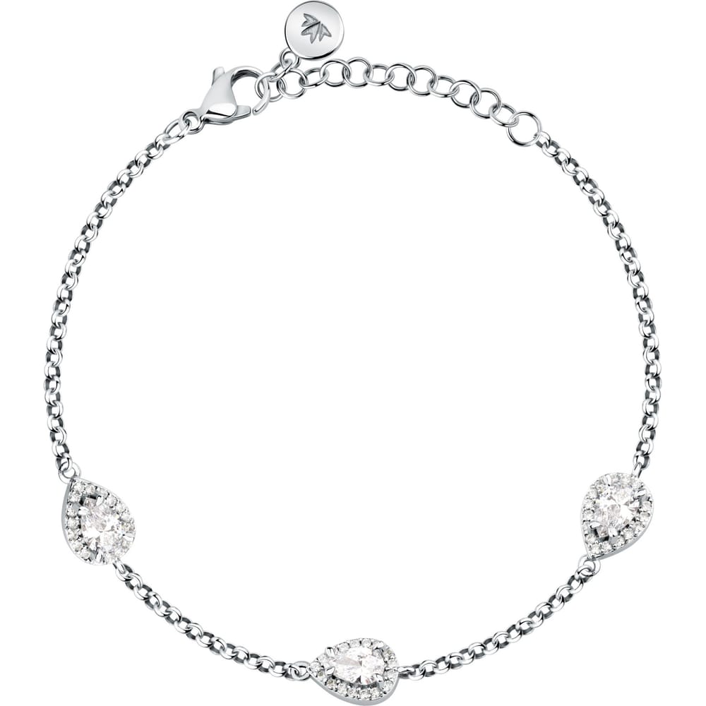 Bracciale Duchessa a Catena in Argento e Zirconi Bianchi – Morellato SBRA02