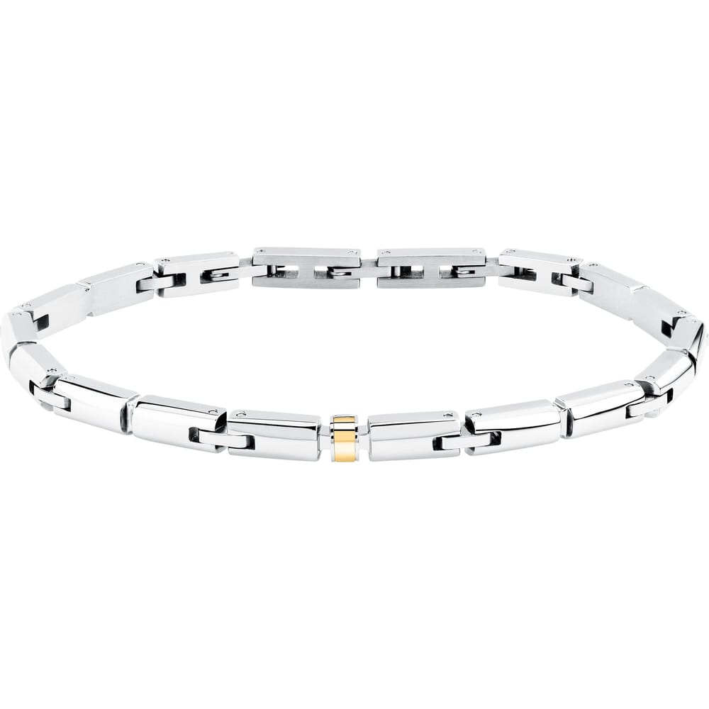 Bracciale Gold a Catena in Acciaio e Oro 18kt – Morellato SABY15
