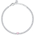 Bracciale Tennis Infinito in Argento e Zirconi Multicolore – Morellato SABD05