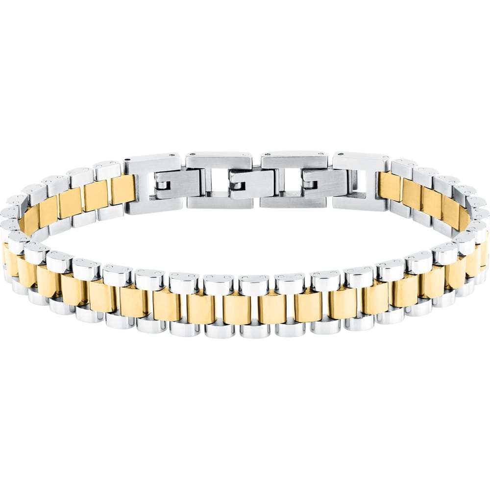 Bracciale Prisma a Catena in Acciaio Bicolore – Morellato SARN04