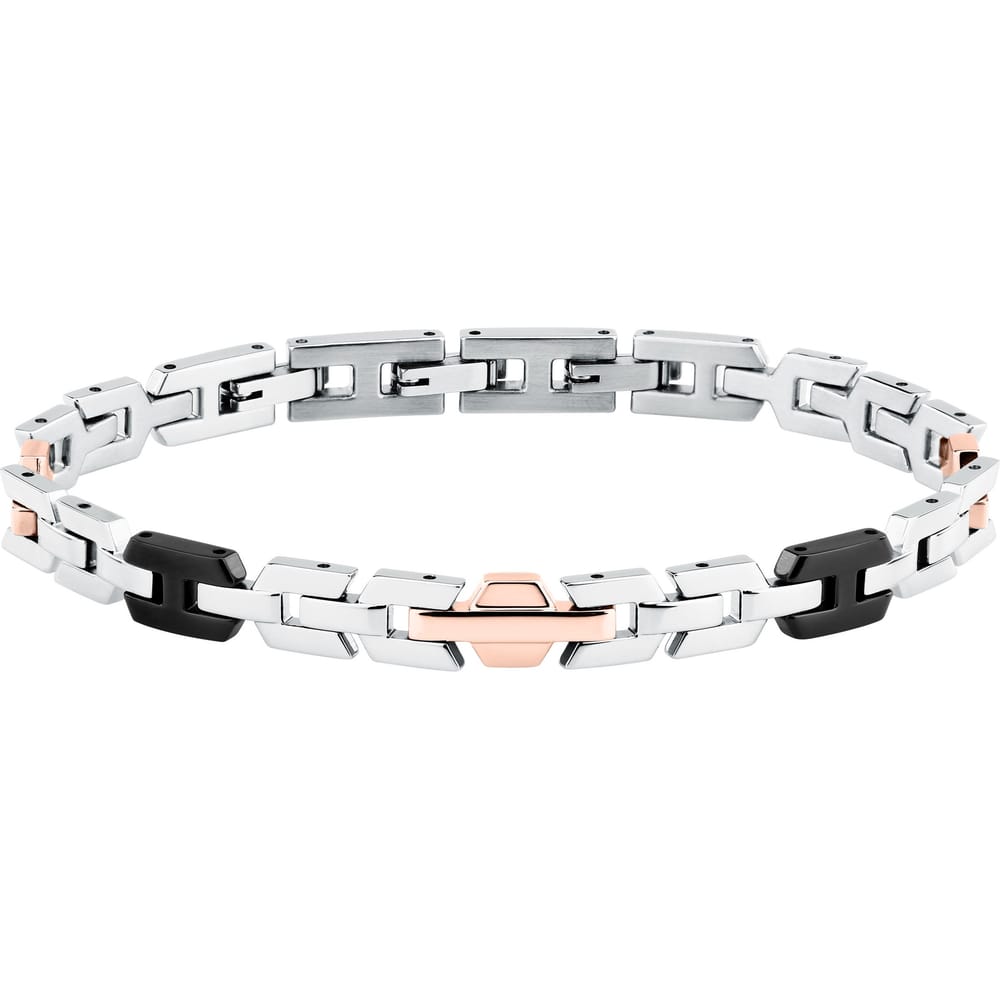 Bracciale Prisma a Catena in Acciaio Bicolore – Morellato SARN06