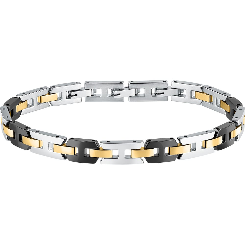 Bracciale Prisma a Catena in Acciaio Bicolore – Morellato SARN07