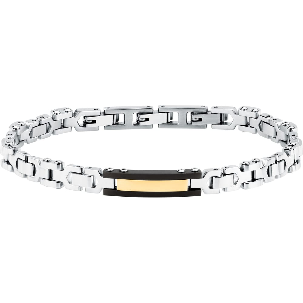 Bracciale Prisma a Catena in Acciaio Bicolore – Morellato SARN09
