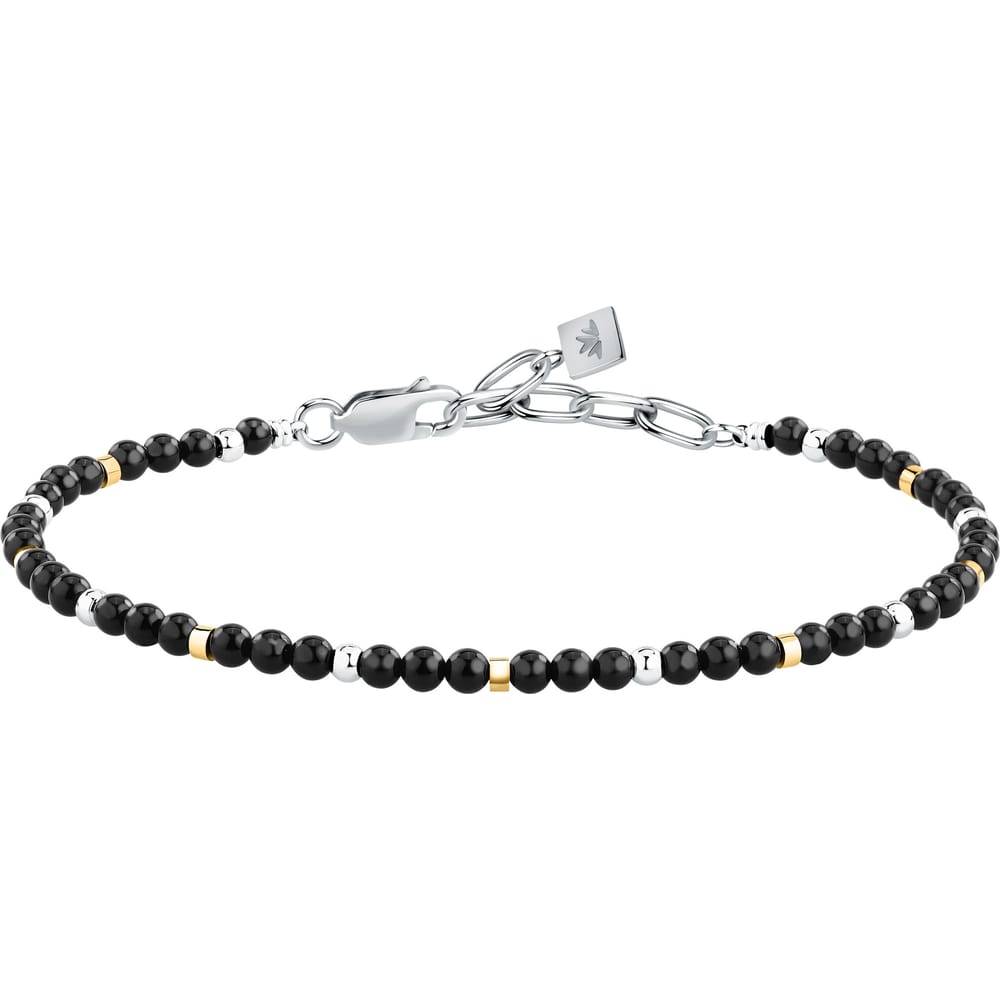 Bracciale Terra a Catena in Acciaio e Onice – Morellato S1759