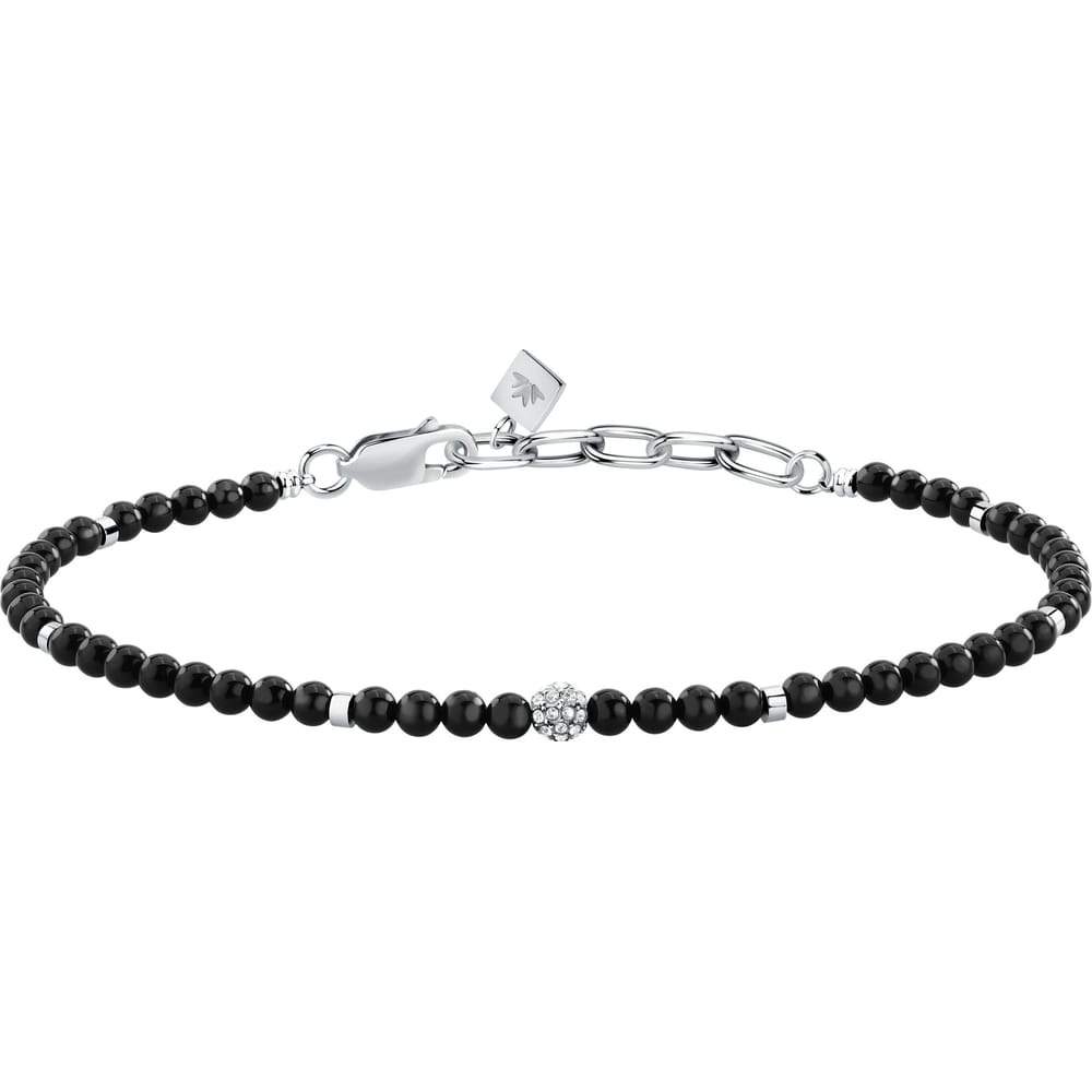 Bracciale Terra a Catena in Acciaio e Onice – Morellato S1762