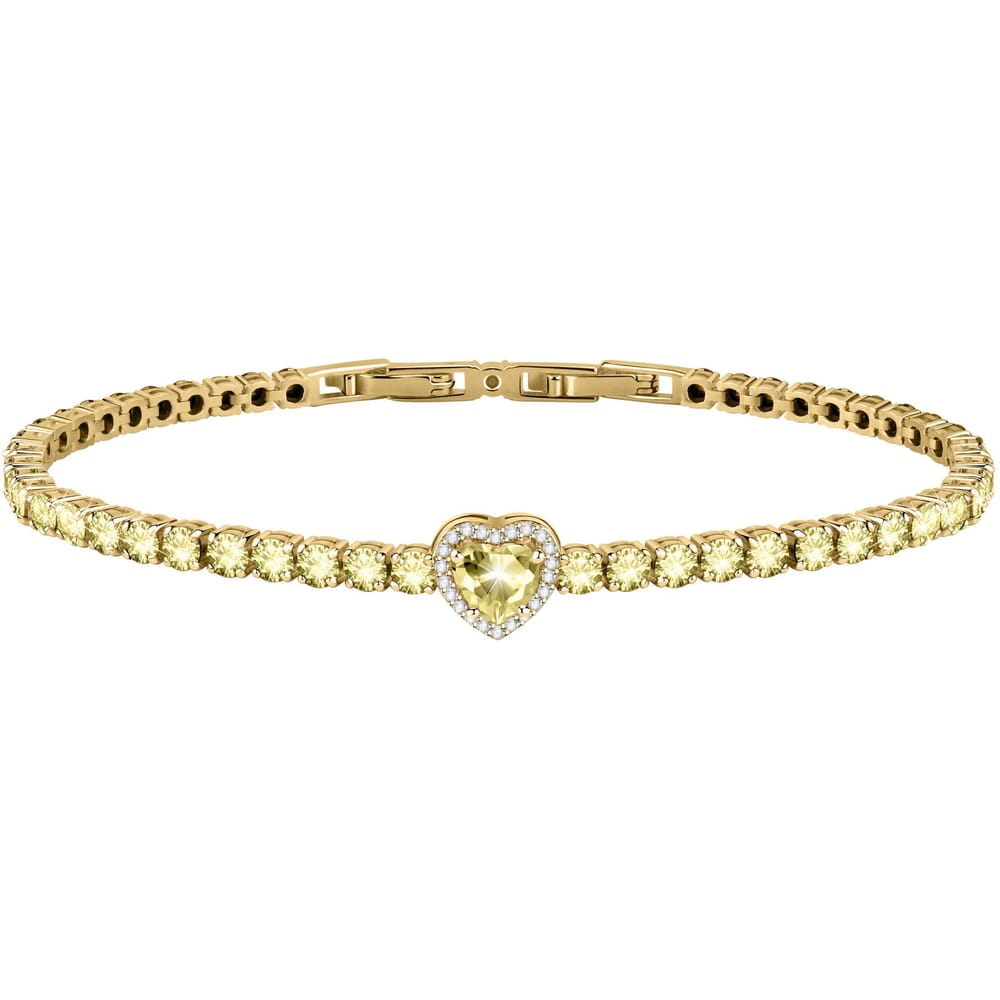 Bracciale Tesori in Argento Dorato e Cristalli – Morellato SAVB10