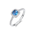 Anello Fancy in Argento con Zirconi Bianchi e Blu – Brosway FFB129