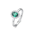 Anello Fancy Kate in Argento con Zircone Ovale Life Green – Brosway FLG71