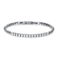 Bracciale Avantgarde a Maglia Veneziana in Acciaio con Zirconi – Brosway BVD28