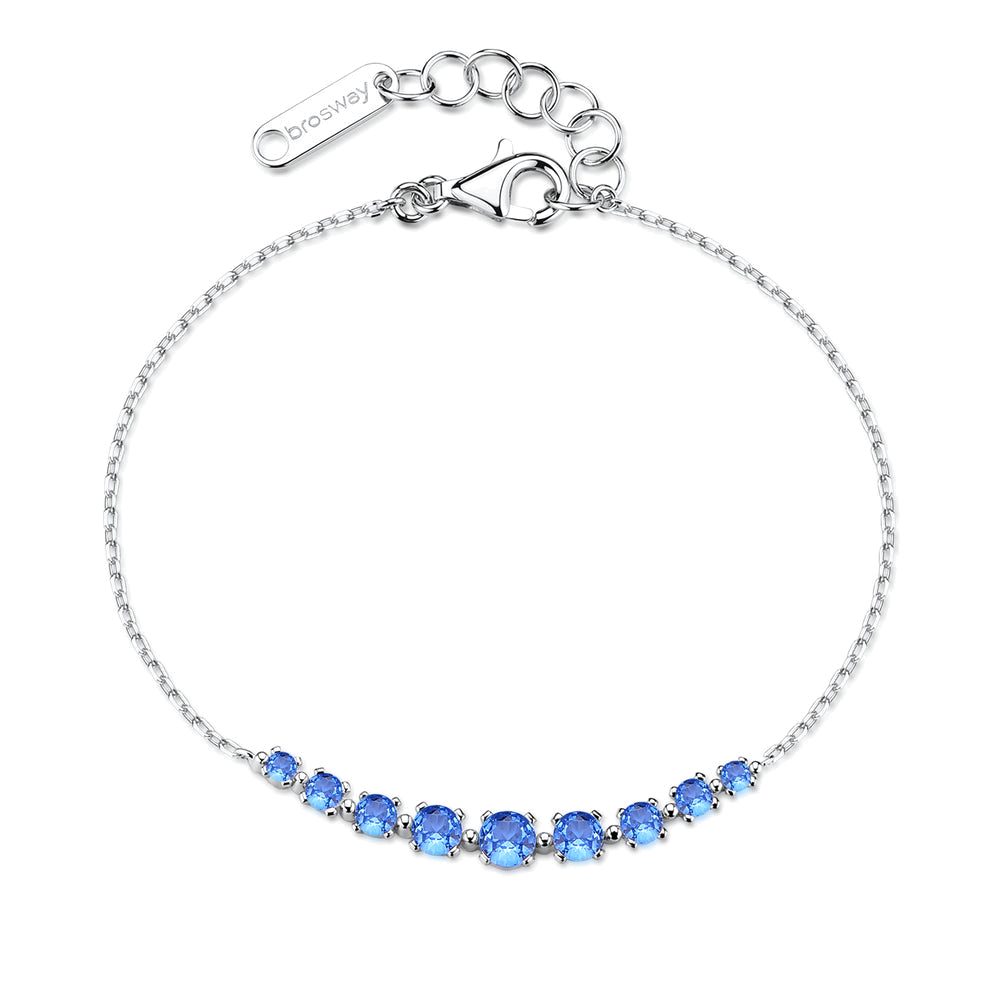 Bracciale Fancy in Argento con Zirconi Blu – Brosway FFB121
