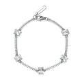 Bracciale Semirigido Fancy in Argento con Zirconi Baguette Bianchi – Brosway FIW06