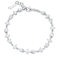 Bracciale Fancy in Argento con Zirconi Quadrati e a Goccia – Brosway FIW115