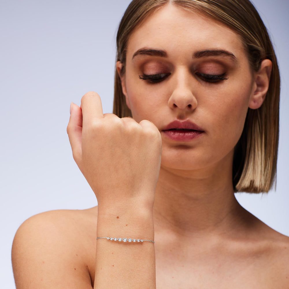 Bracciale Fancy in Argento con Zirconi Bianchi – Brosway FIW151 indossato