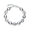 Bracciale Glow in Acciaio con Elementi a Goccia e Zirconi – Brosway BGW11