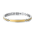 Bracciale Uomo Riptide Bicolore in Acciaio con Barra Centrale – Brosway BTD061