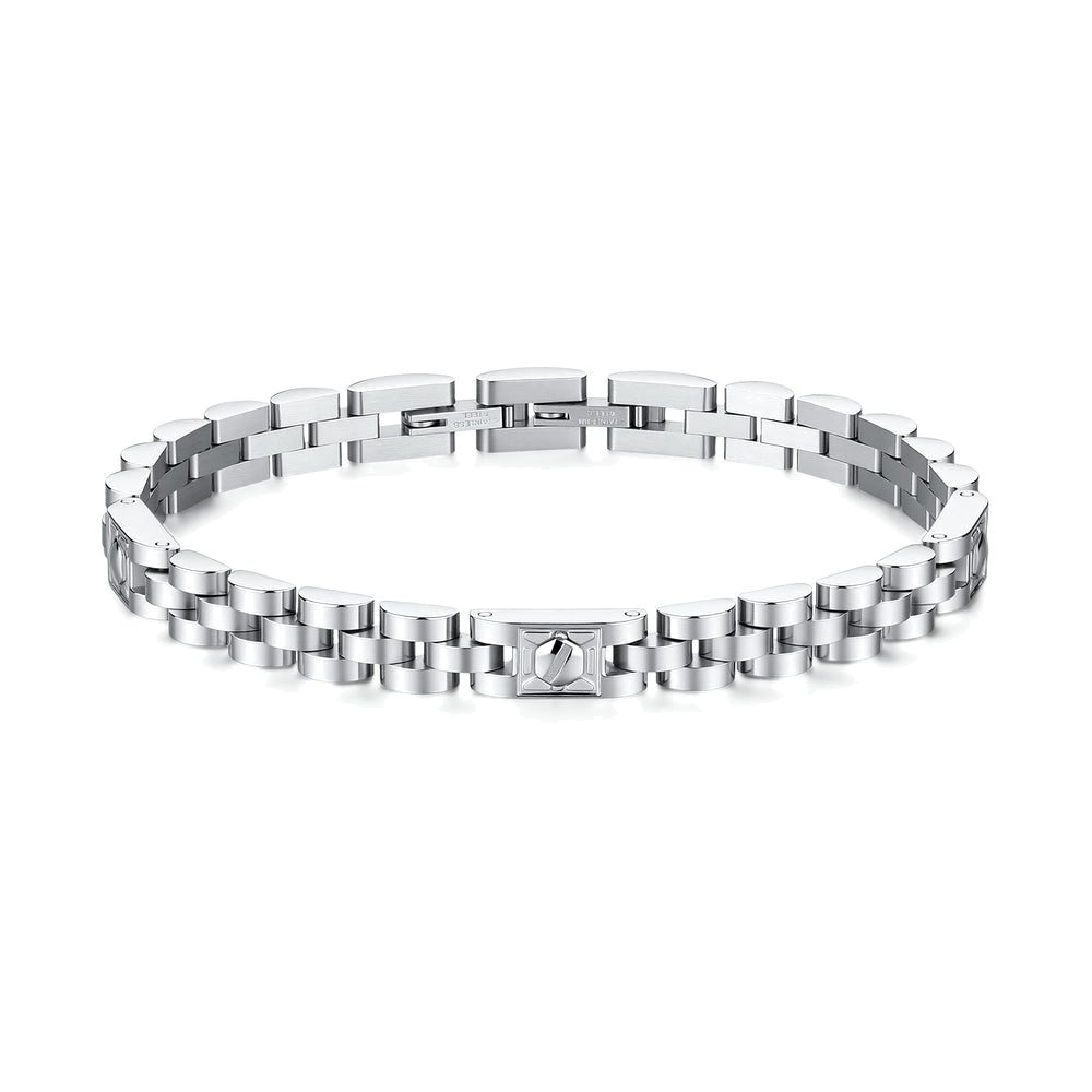 Bracciale Uomo Riptide in Acciaio con Elementi a Vite – Brosway BTD063
