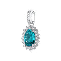Ciondolo Kate Fancy in Argento con Zircone Ovale Paraiba – Brosway FAG01