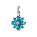 Ciondolo Fancy in Argento con Fiore e Zirconi Paraiba – Brosway FAG33