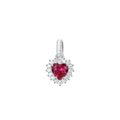 Ciondolo Fancy Kate in Argento con Cuore e Zirconi Passion Ruby – Brosway FPR117
