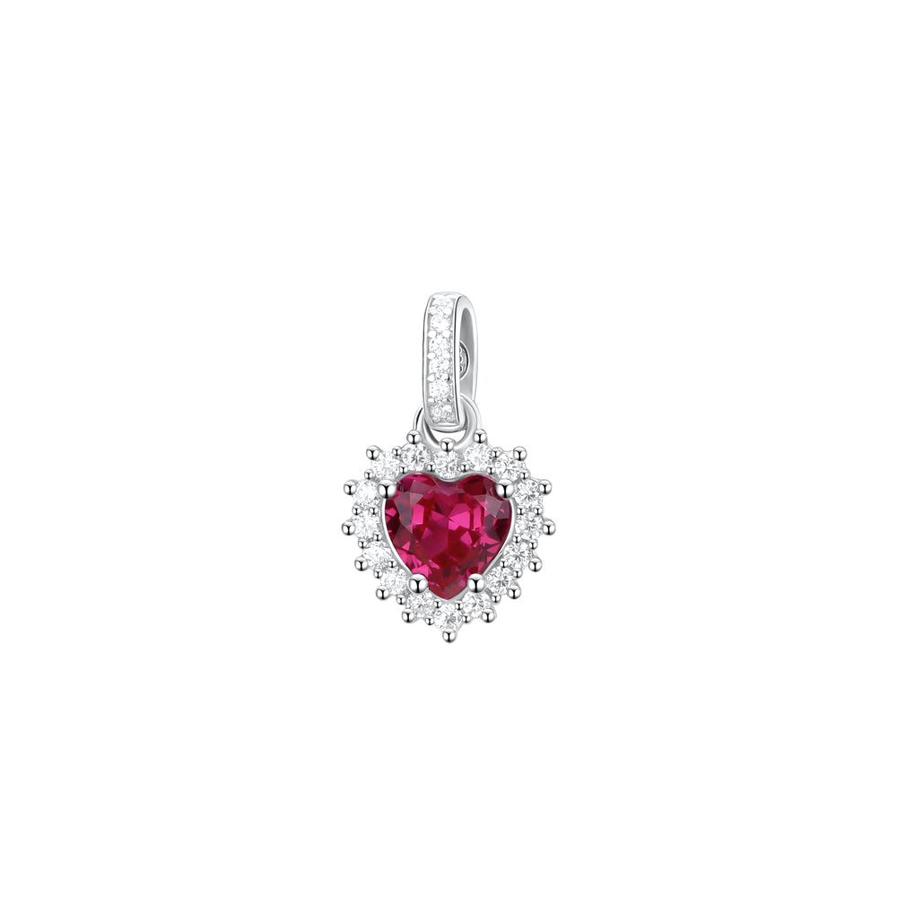 Ciondolo Fancy Kate in Argento con Cuore e Zirconi Passion Ruby – Brosway FPR117