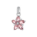 Ciondolo Fancy in Argento con Fiore e Zirconi Rosa – Brosway FTP34