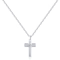 Collana Backliner in Acciaio Lucido e Satinato con Croce – Brosway BBC04