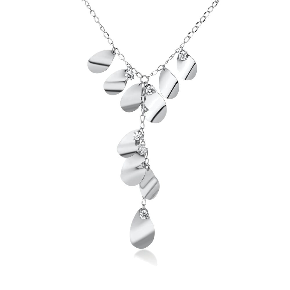 Collana Girocollo Bloom in Acciaio con Pendenti e Cristalli – Brosway BOM07