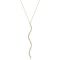Collana Lunga Desideri Dorata con Pendente a S e Zirconi – Brosway BEIN028