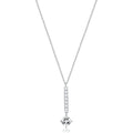 Collana Girocollo Desideri in Acciaio con Barretta e Zircone Cushion – Brosway BEIN031